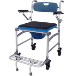 Cadeira de Banho Higiênica SC102 Hidrolight - Até 150kg - Em Alumínio