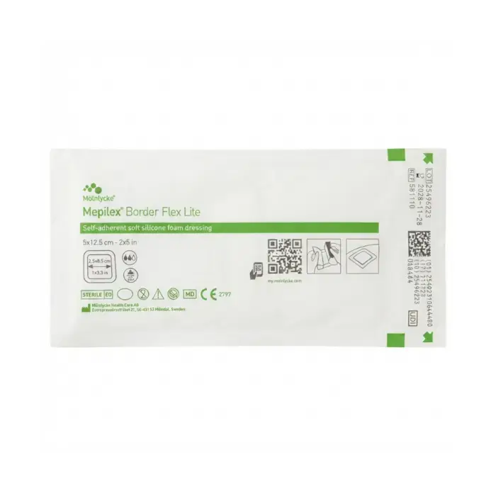 Curativo Hidrocoloide Mepilex Border Flex Lite 15x15cm Molnlycke