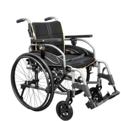 Cadeira de Rodas Dobrável - Premium Max Hidrolight AL1248 - Até 150kg - Largura 48 cm