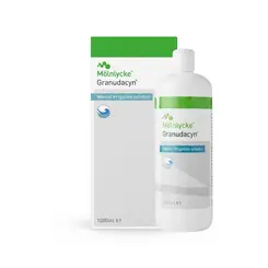 Granudacyn Solução Para Limpeza De Feridas 1 Litro Mölnlycke
