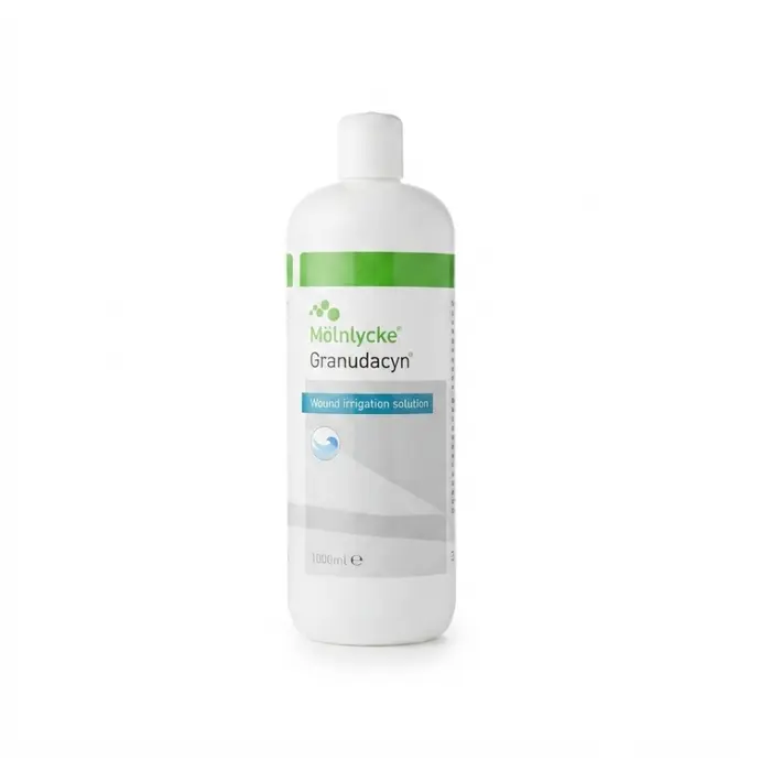 Granudacyn Solução Para Limpeza De Feridas 1 Litro Mölnlycke