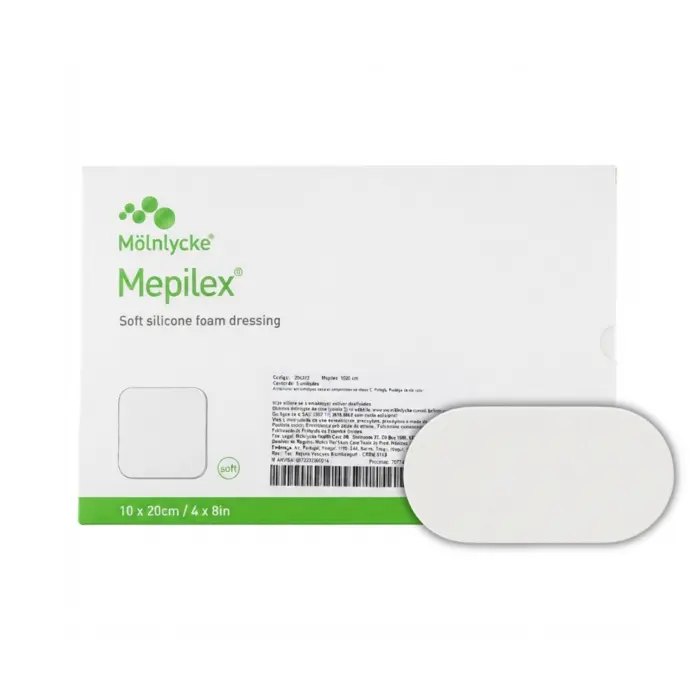 Curativo Mepilex Espuma De Silicone 10x20cm Mölnlycke Unidade