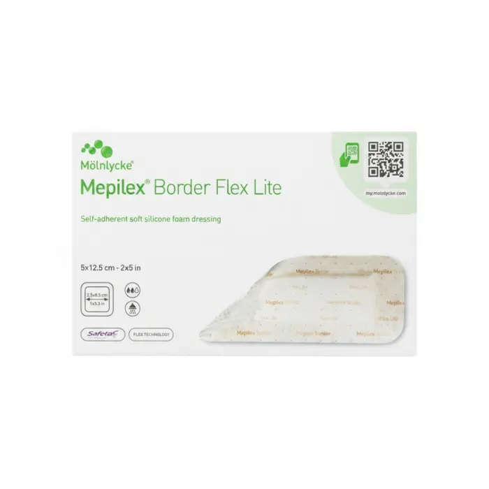 Curativo Mepilex Border Flex Lite 5x12,5cm Mölnlycke Unidade