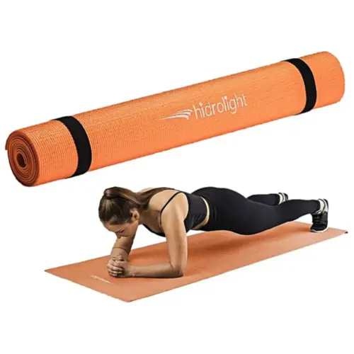 Tapete de Exercícios Anti-Impacto FL29 Laranja Hidrolight – Yoga, Pilates, Alongamento