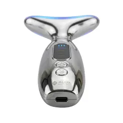 Massageador Portátil Face Sculp AE09 Prata Alux
