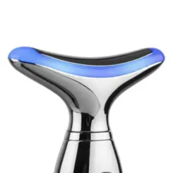 Massageador Portátil Face Sculp AE09 Prata Alux