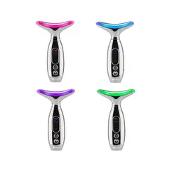 Massageador Portátil Face Sculp AE09 Prata Alux