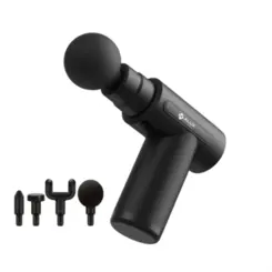 Mini Massageador Sem Fio 4 Ponteiras + Case Alux