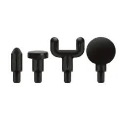 Mini Massageador Sem Fio 4 Ponteiras + Case Alux