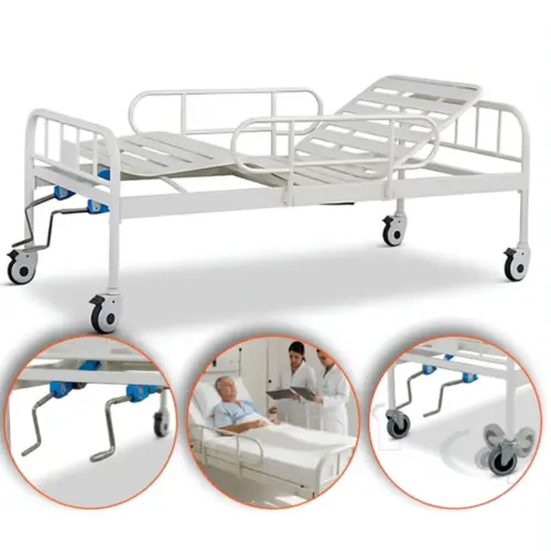 Cama Hospitalar 2 Movimentos Manual Supermedy - Até 180Kg
