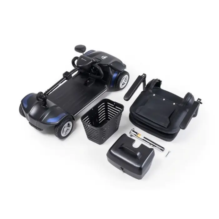 Cadeira de Rodas Motorizada Scooter LB Light Elétrica Até 136Kg Dellamed