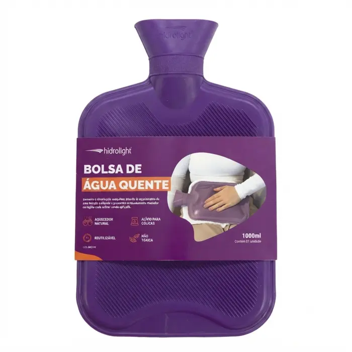 Bolsa De Água Quente BAQ101 1L Hidrolight