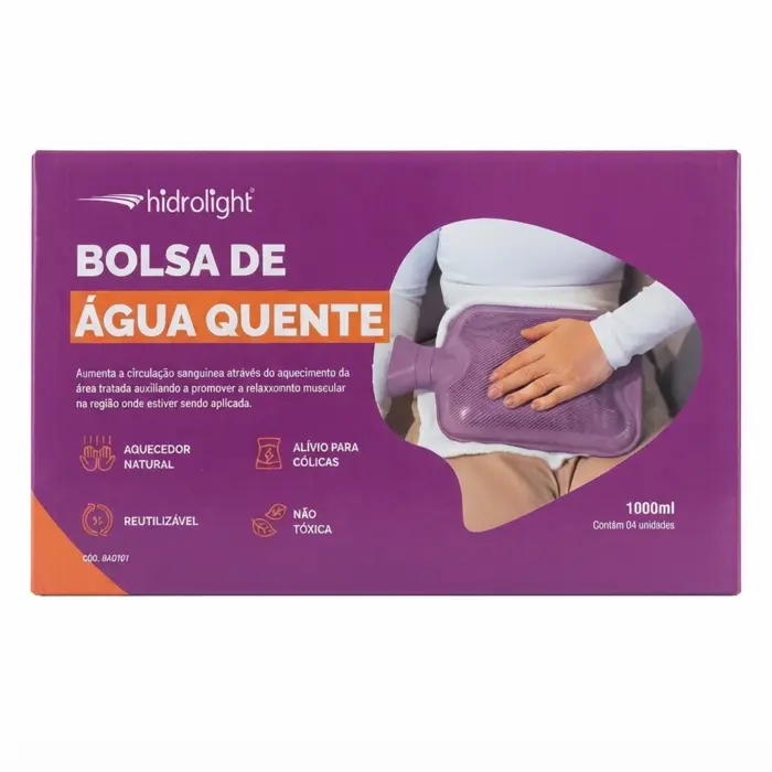 Bolsa De Água Quente BAQ101 1L Hidrolight