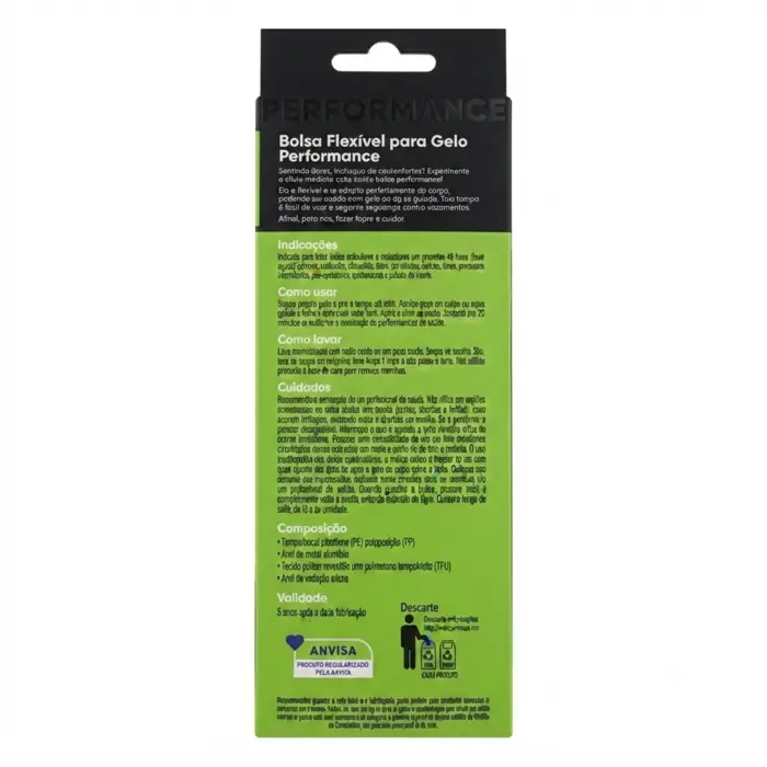 Bolsa Flexível Para Gelo Performance BC0792 Mercur