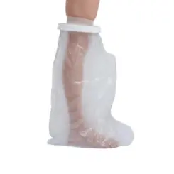 Protetor Impermeável de Perna para Curativo Gesso Banho - Tovcare