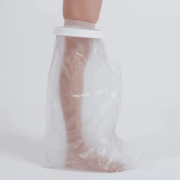 Protetor Impermeável de Perna para Curativo Gesso Banho - Tovcare