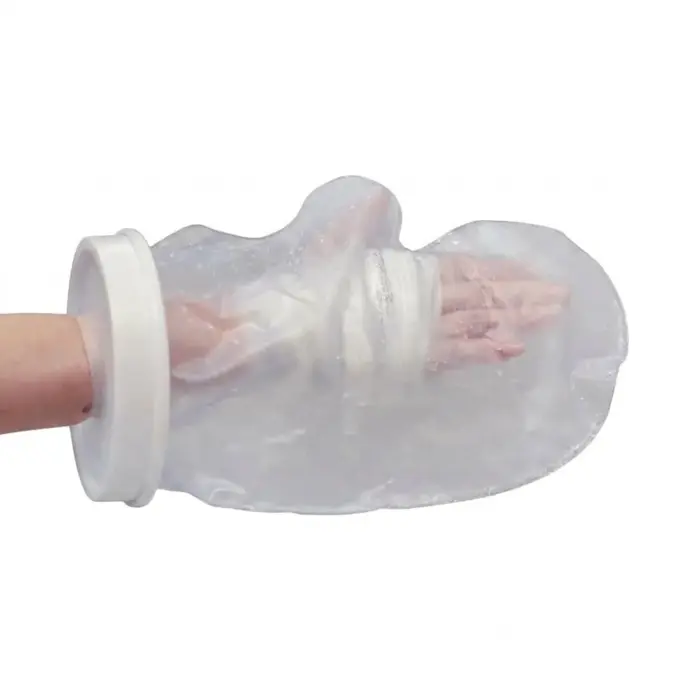 Protetor Impermeável de Mão para Curativo Gesso Banho - Tovcare