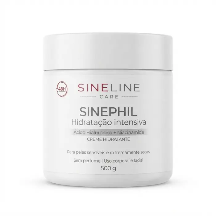 Creme De Hidratação Intensiva Sinephil 500g Sineline