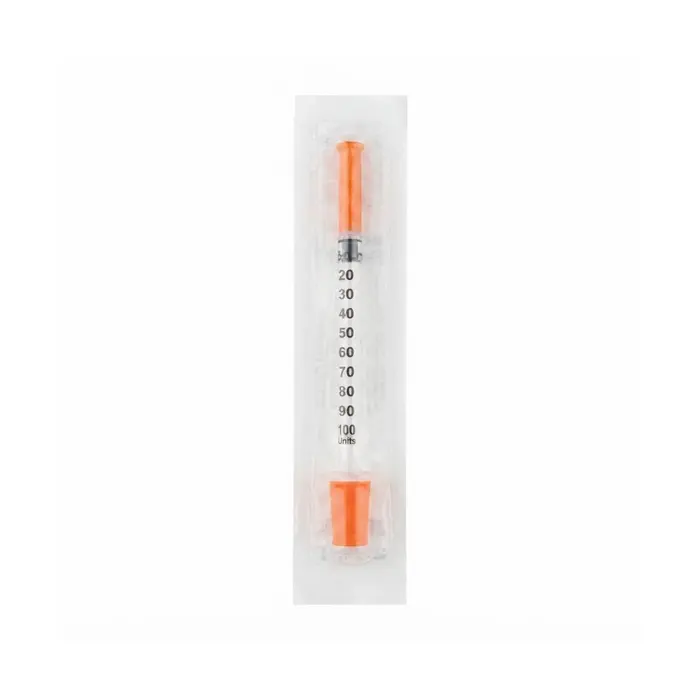 Seringa Descartável Para Insulina Com Agulha 8x0,30mm 1ml Medix Unidade