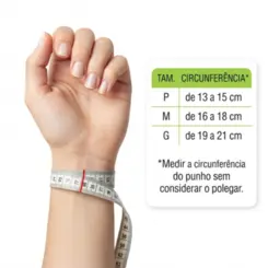 Munhequeira Performance BC0721 Tamanho P Mercur