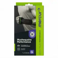 Munhequeira Performance BC0721 Tamanho G Mercur