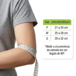 Cotoveleira Performance BC0761 Tamanho P Mercur