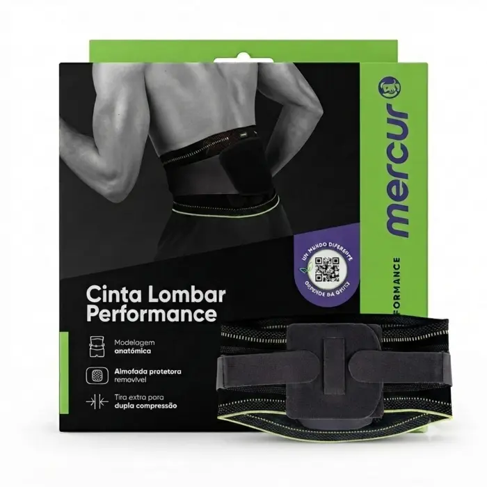 Cinta Lombar Performance BC0791 Tamanho M Mercur