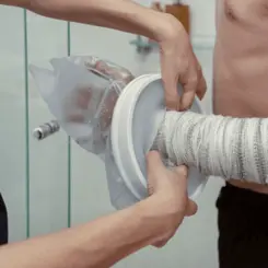 Protetor Impermeável de Braço para Curativo Gesso Banho - Tovcare