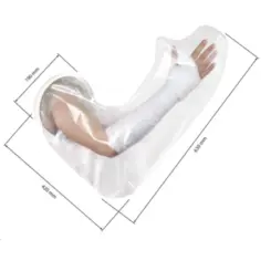 Protetor Impermeável de Braço para Curativo Gesso Banho - Tovcare