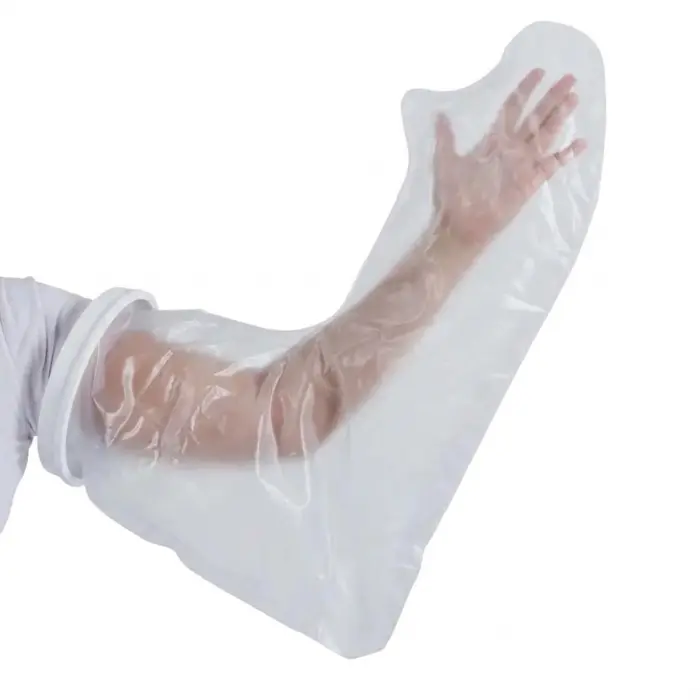 Protetor Impermeável de Braço para Curativo Gesso Banho - Tovcare