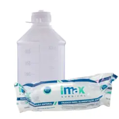 Frasco para Nutrição Enteral 300ml com Alça Imax Surgical