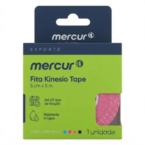 Fita Kinesio Tape BC0198 Rosa Mercur