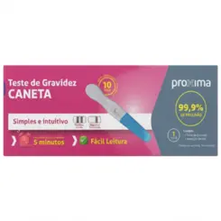 KIT Teste De Gravidez Caneta Proxima Alive 3 Unidades