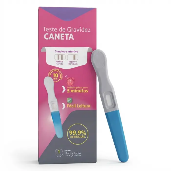 KIT Teste De Gravidez Caneta Proxima Alive 5 Unidades