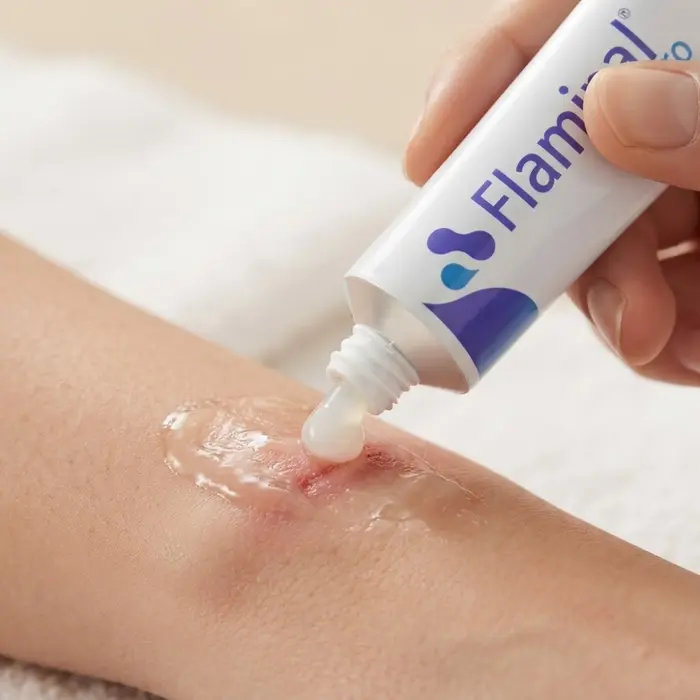 KIT Gel Cicatrizante Flaminal Hydro 50G Flen Health 2 Unidades