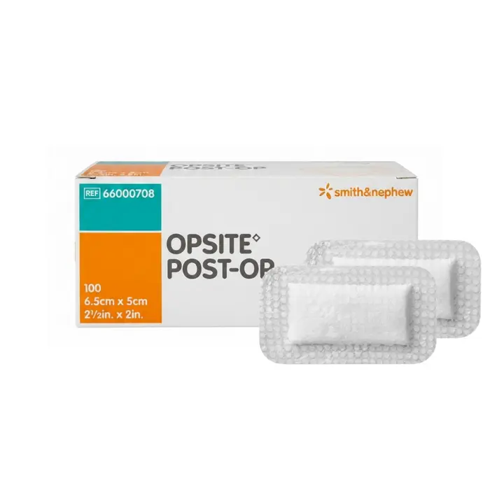 Curativo Opsite Post-OP Pós Cirúrgico 6,5x5cm Smith 100 Unidades