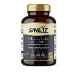 L-Glutamina 500mg com Glutaliz® — Intestino, Músculos e Imunidade Sinevit 60 Cápsulas