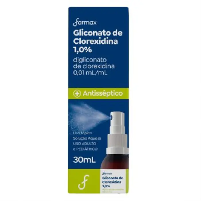 Spray Antisséptico Clorexidina 1% Farmax 30ml