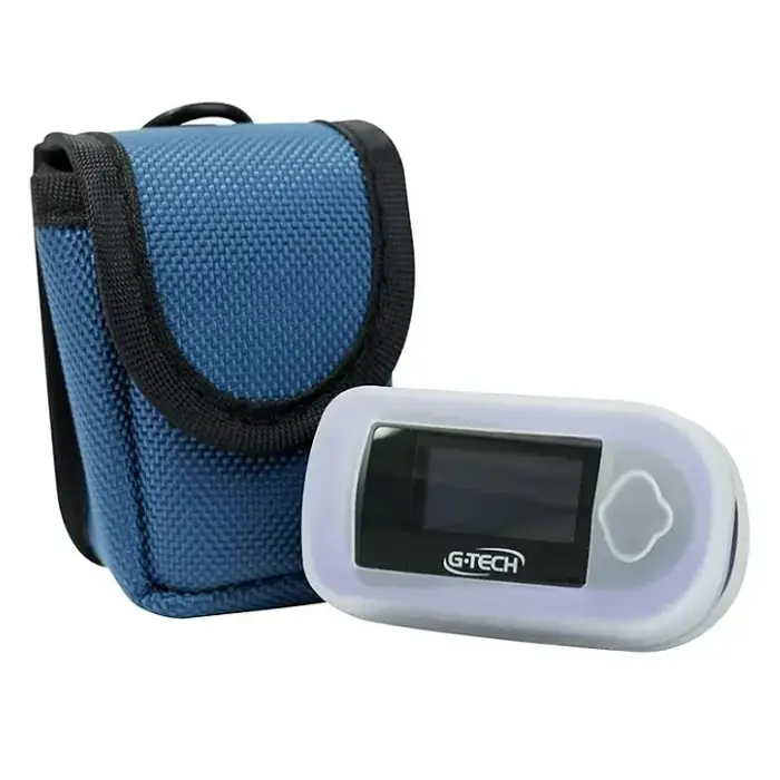 Oxímetro de Dedo Portatil G-tech OXILDC2 Medidor de Saturação de Oxigênio