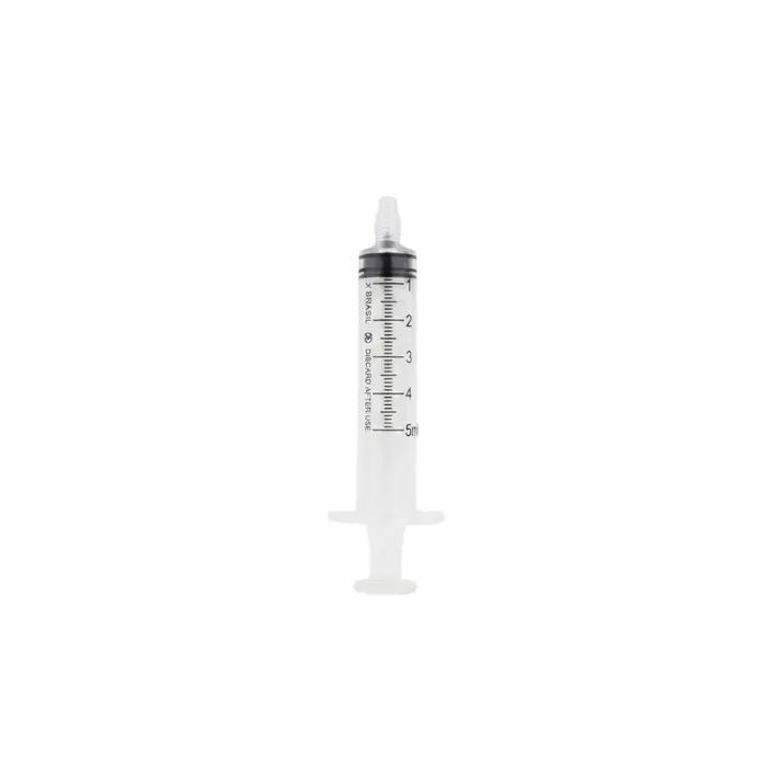 Seringa Hipodérmica Sem Agulha Bico Rosca 5ml Medix 100 Unidades