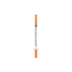 Seringa Descartável Para Insulina Com Agulha 8x0,30mm 1ml Medix 100 Unidades