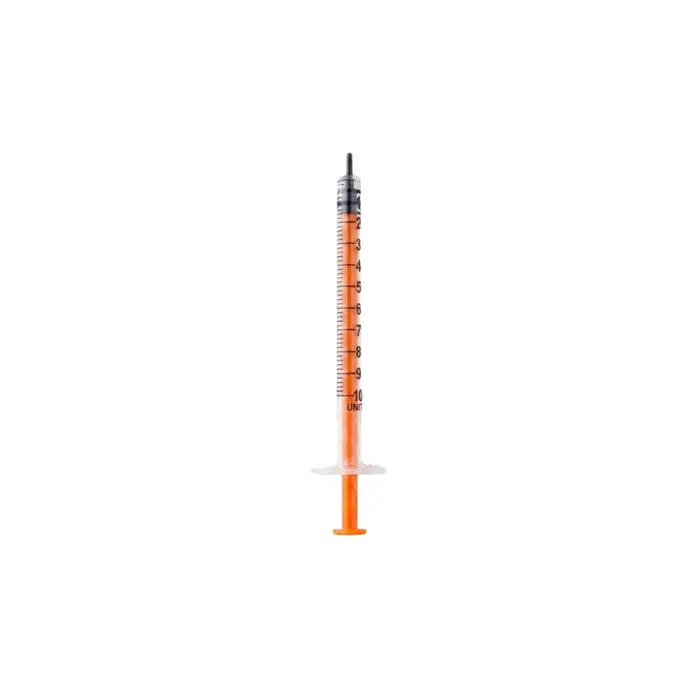 Seringa Descartável Para Insulina Sem Agulha Bico Slip 1ml Medix 100 Unidades