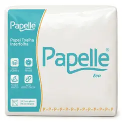 Papel Toalha Interfolha 1000 Folhas 100% Celulose Branco - Hope