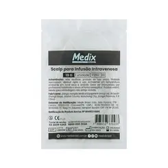 Scalp Para Infusão Intravenosa 19G Medix 100 Unidades