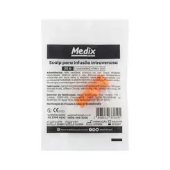 Scalp Para Infusão Intravenosa 25G Medix 100 Unidades