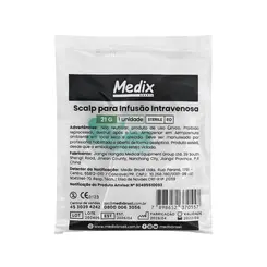 Scalp Para Infusão Intravenosa 21G Medix 100 Unidades