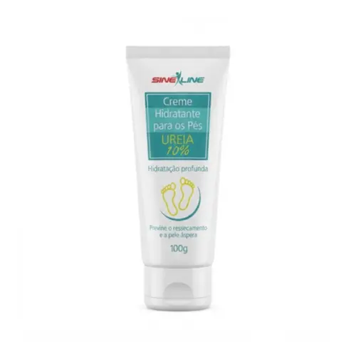 Creme Hidratante Para Os Pés Ureia 10% 100g Sineline 2 Unidades