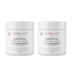 Creme De Hidratação Intensiva Sinephil 500g Sineline 2 Unidades