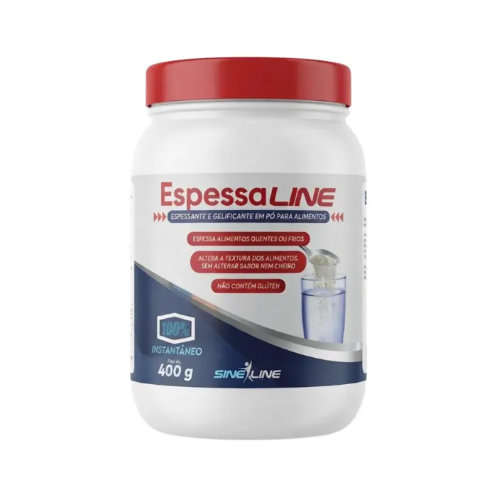 Espessante Alimentar Espessaline 400g Sineline 4 Unidades