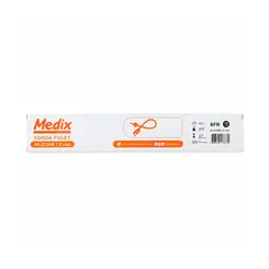 Sonda Foley Silicone 2 Vias 8FR 3-5ml Medix 10 Unidades